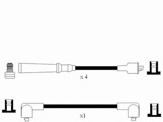 NGK 8223 Ignition Cable Kit
